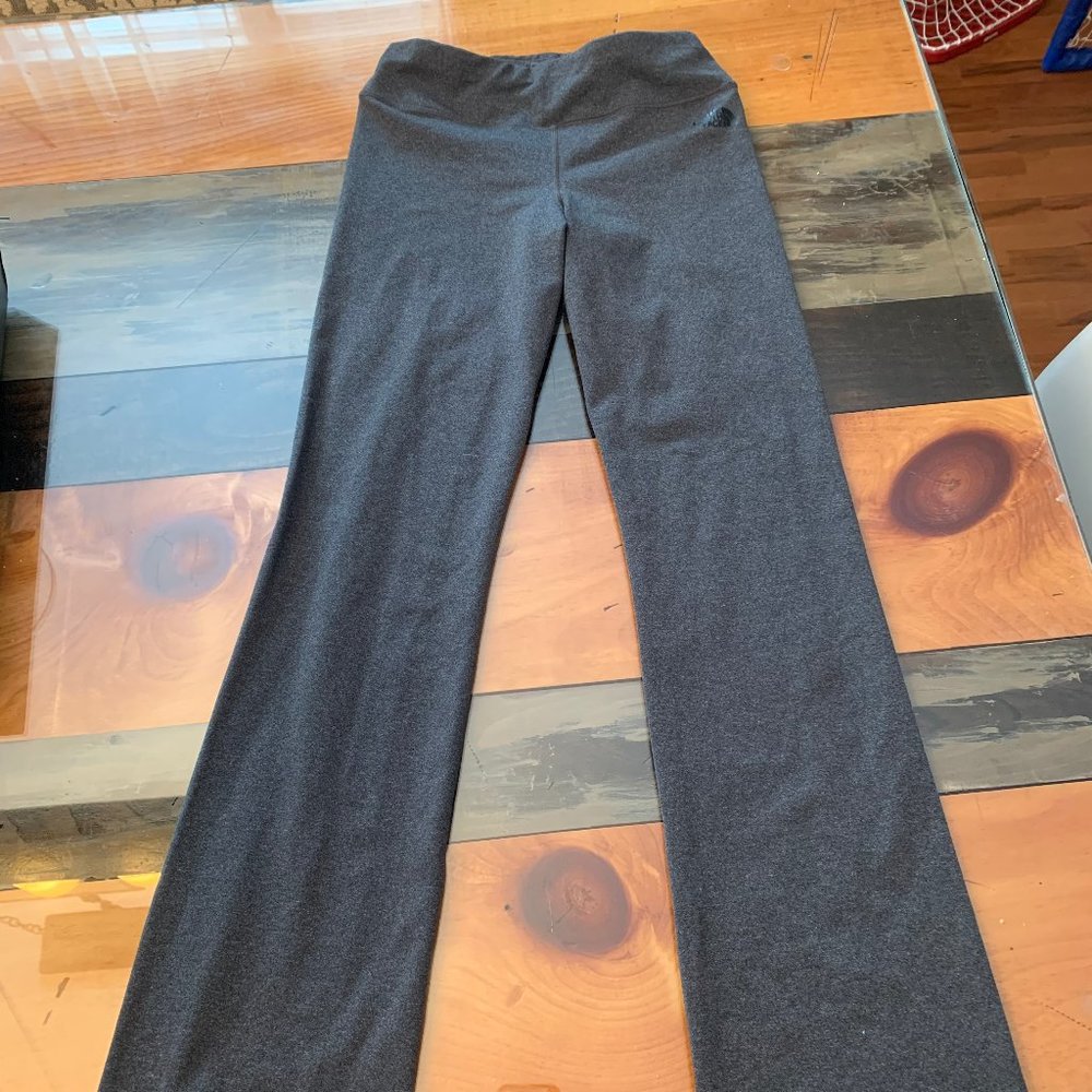 Womens Grey North Face flared legging size S